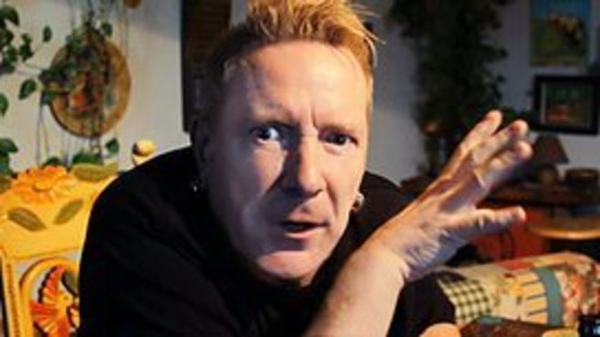 El lder de los Sex Pistols en una imagen del documental de la BBC