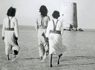 Abu Dhabi, en los aos 70.