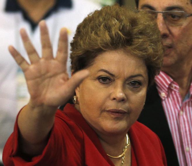 La presidenta brasilea