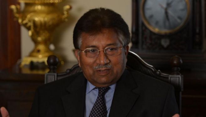 Musharraf, en un encuentro con la prensa en Islamabad.