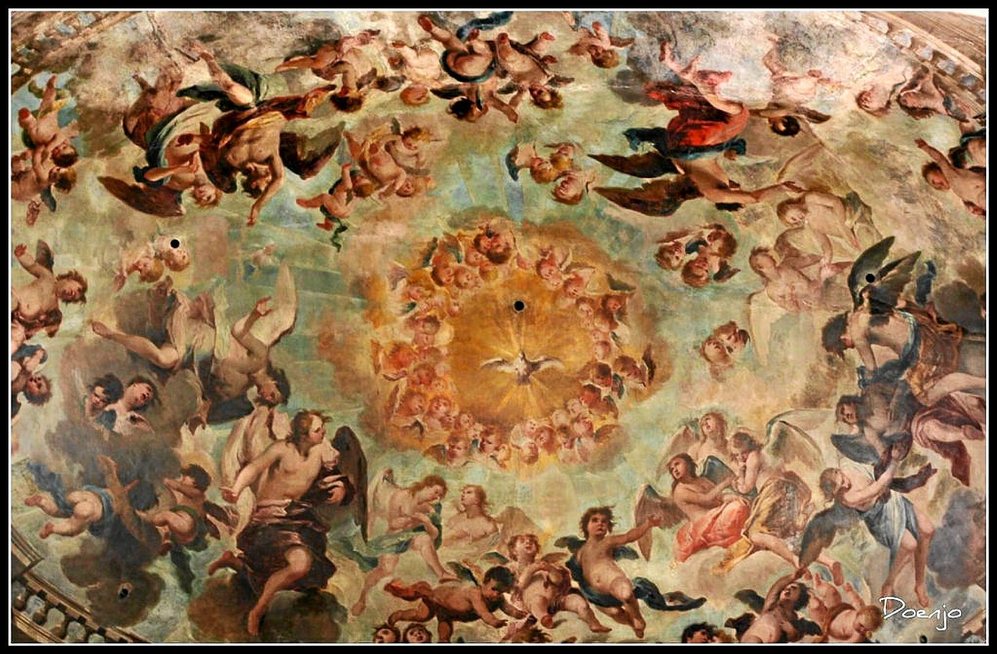 'La gloria celestial', de la Iglesia del Salvador, por Juan...