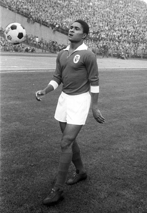 Eursebio, durante el Mundial de Inglaterra en 1962.