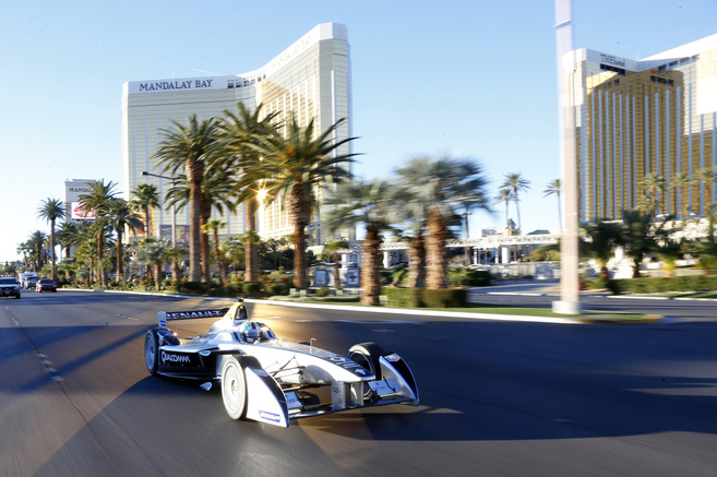 Imagen del Spark-Renault SRT_01E por Las Vegas