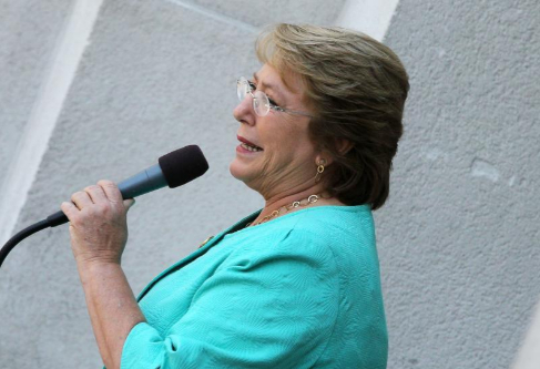 La mandataria electa a la presidencia de Chile, Michelle Bachelet.
