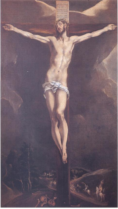 El Cristo Crucificado de El Greco, propiedad del marqus de la...