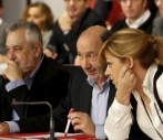 18/01/14, Madrid. Reunion del Comite Federal del PSOE en Ferraz. En...