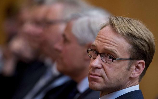 El Bundesbank, Jens Weidmann, en una comparecencia en Berln