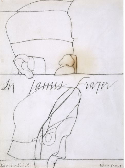 'Note su un ritratto di Sir James Frazer, 1975', de Valerio...