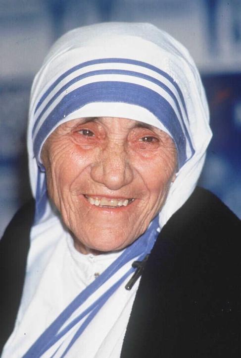 Madre Teresa de Calcuta.