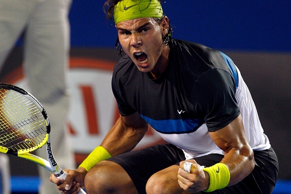 En Australia consigui el triunfo en 2009 ante Federer por 7-5, 3-6,...