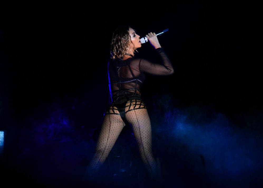 Beyonce -acompañada de su marido Jay-Z- fue la encargada de abrir la...