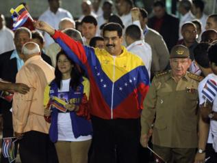 Nicols Maduro y Ral Castro