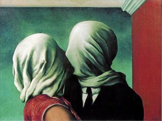 'Los amantes', cuadro de Ren Magritte.