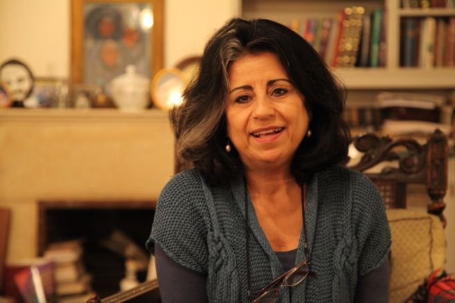 Ahdaf Soueif, autora de la novela 'El mapa del amor', que...