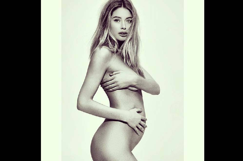 La modelo Doutzen Kroes, ha subido a Instagram una foto desnuda con la...