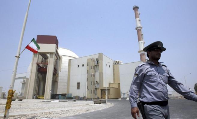 Imagen de la planta nuclear de Busher (Irán).