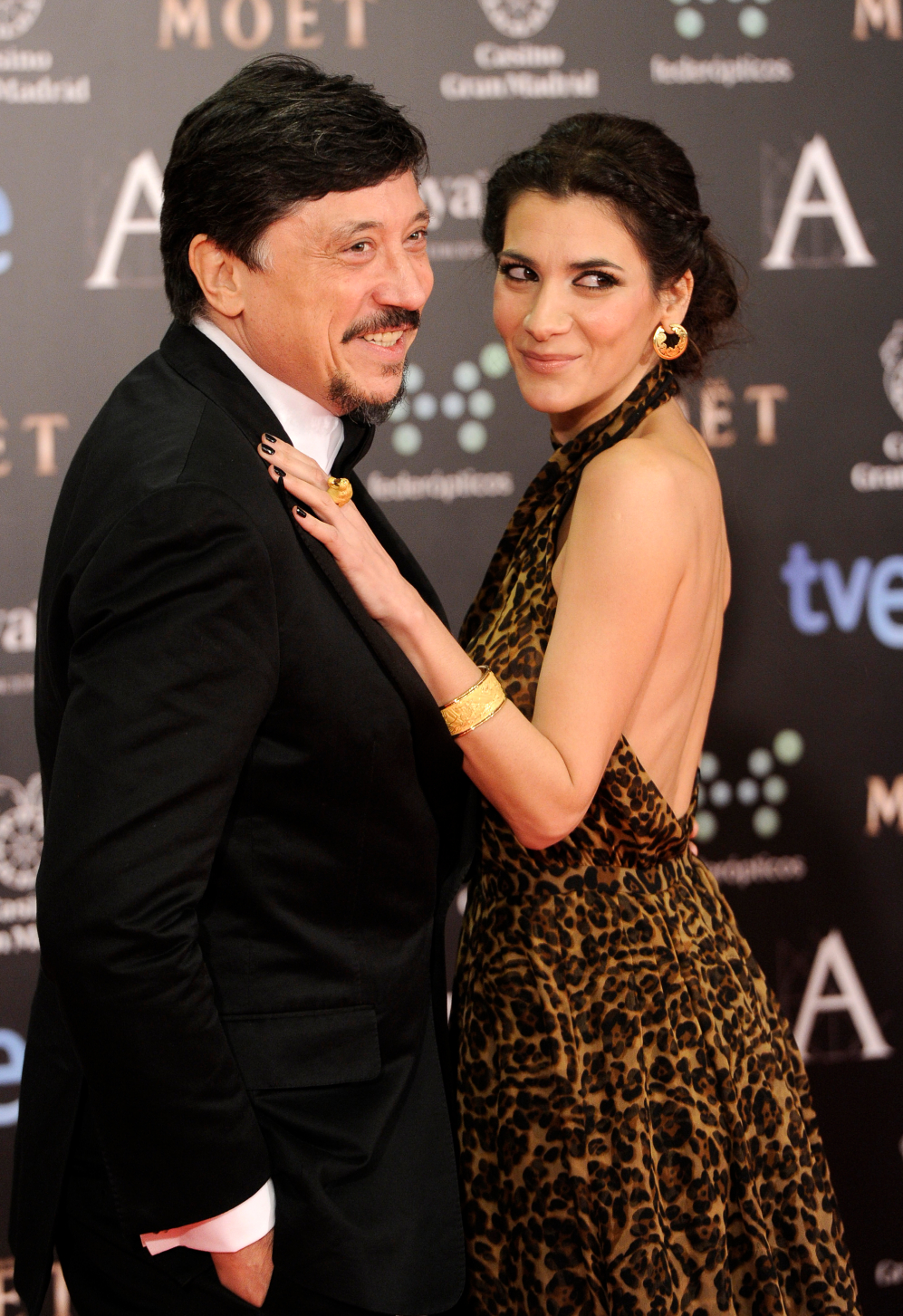 El actor Carlos Bardem y la actriz Cecilia Gessa.