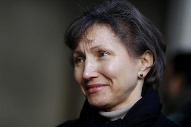 Marina, la viuda del ex espa ruso Alexander Litvinenko, en Londres.