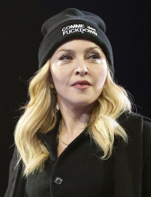 Madonna, durante un en Nueva York.