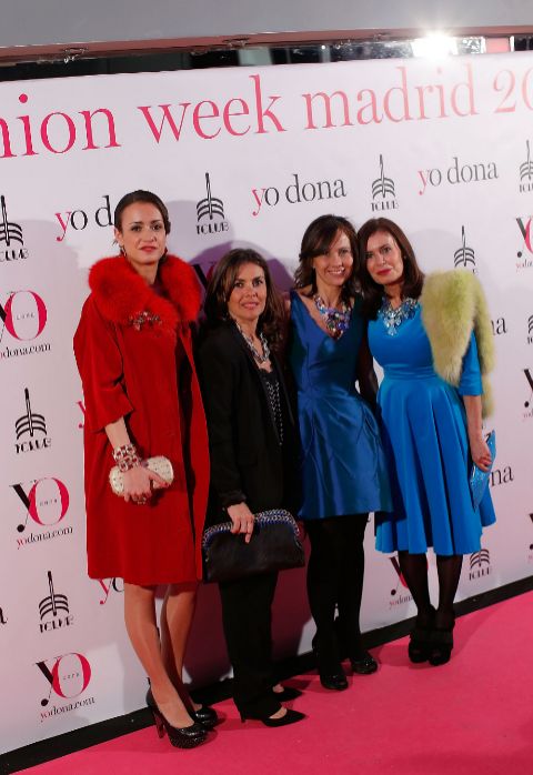Mara Gmez-Reino, de YO DONA, con el equipo de Teria Yabar