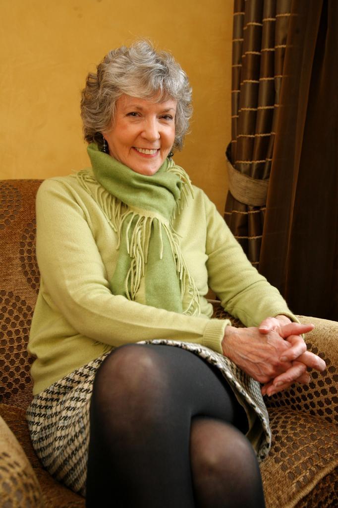 Sue Grafton, en Barcelona, en 2009.