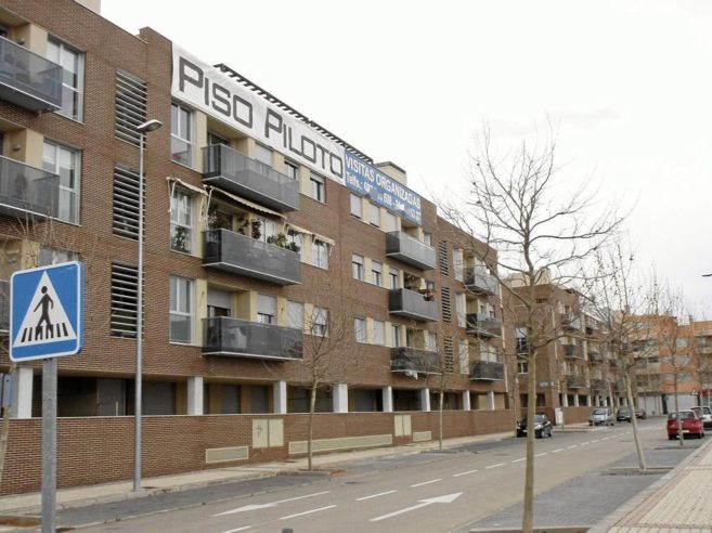 Conjunto de bloques de viviendas en venta en la Comunidad de Madrid.
