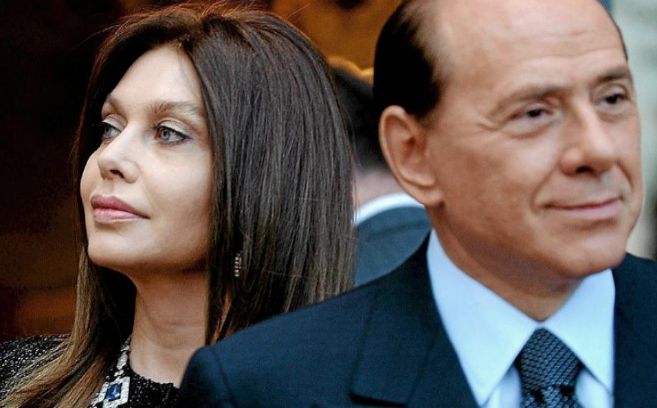 Lario y Berlusconi, en una imagen de archivo.