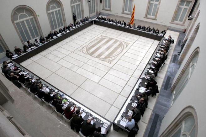 Antonio Moreno.19.02.2014 . Barcelona.Catalua.Reunin del Pacte pel...