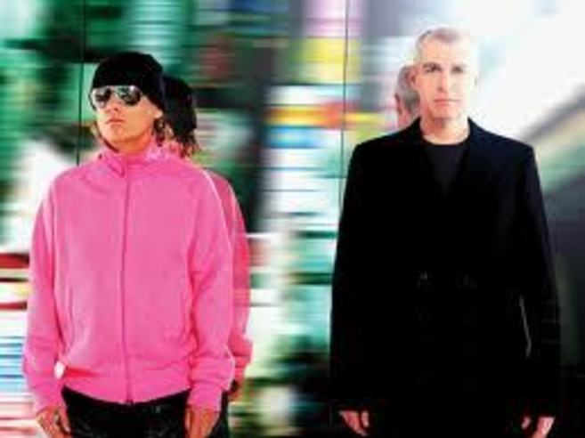 El dúo Pet Shop Boys.