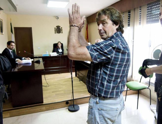 El solitario, en otro juicio en Crdoba el pasado junio.