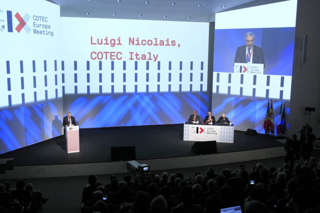 Luigi Nicolais, presidente de Cotec Italia, en un momento del...