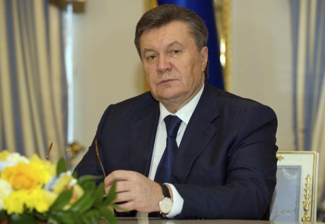El depuesto presidente ucraniano Viktor Yanukovich.