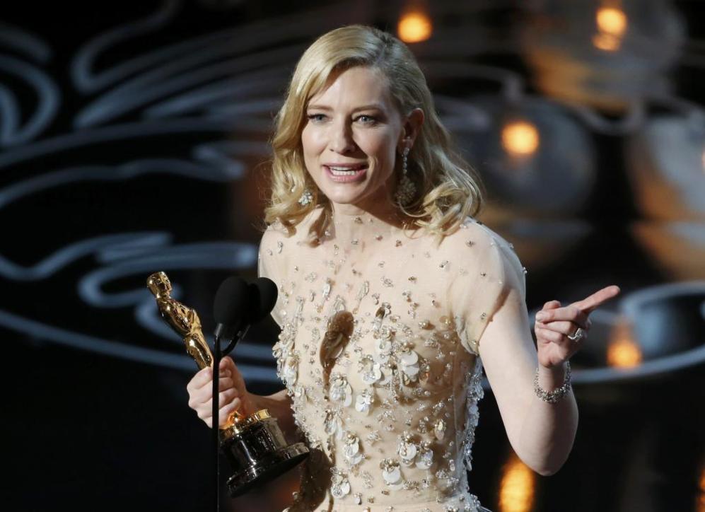 No hubo sorpresas. Cate Blanchett se alz con el Oscar a mejor actriz...