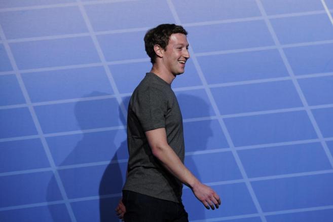 El consejero delegado de la red social Facebook, Mark Zuckerberg.