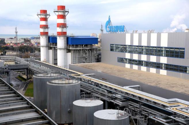 La planta de Gazprom que se encuentra situado en Sochi.