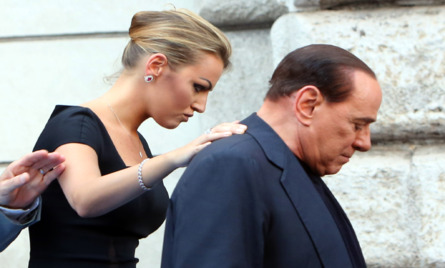 Francesca Pascale y Silvio Berlusconi, en una imagen de archivo.