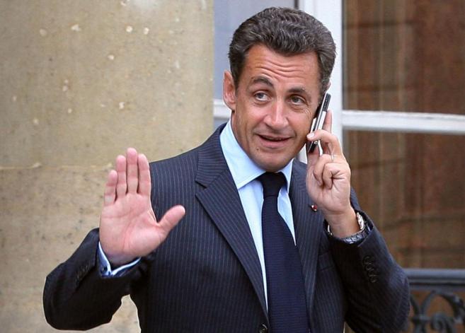 Sarkozy, en una imagen de archivo como presidente en 2007.