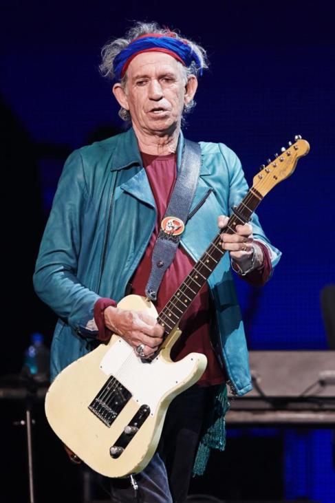 El guitarrista de los Rolling Stones Keith Richards, nueva imagen