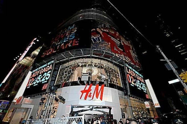 Tienda de H&M en Times Square.