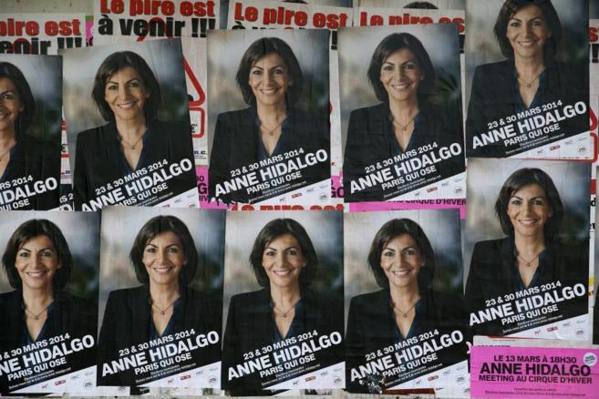 Varios pósters de las campañas políticas para las Elecciones...