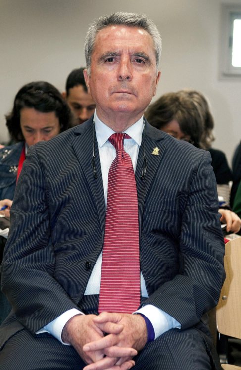 José Ortega Cano, durante el juicio.