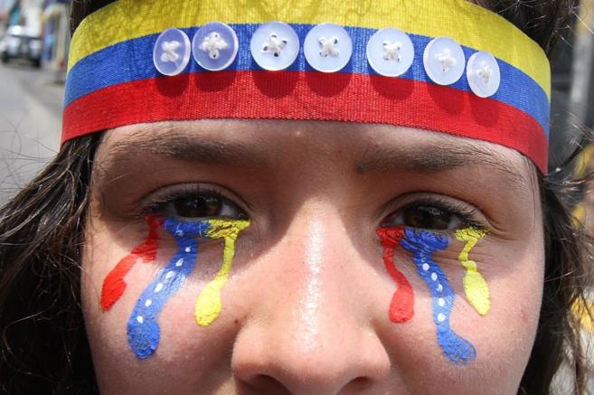Venezuela: una joven contra el gobierno venezolano