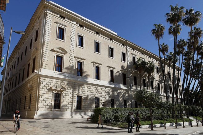 Palacio de la Aduana, futuro Museo de Málaga.