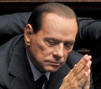Berlusconi, durante una sesin en el Parlamento napolitano, en 2011.