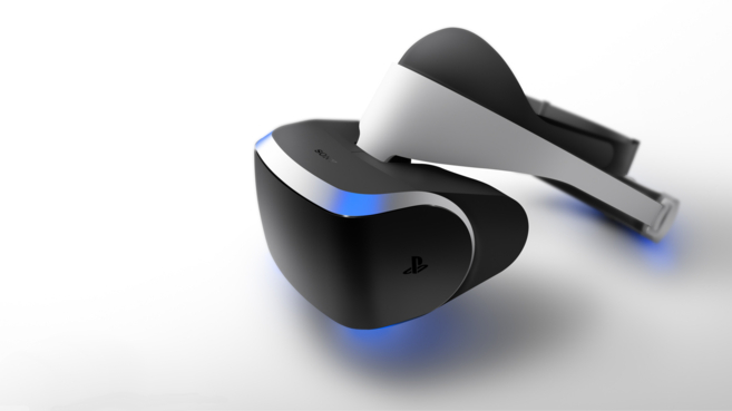 Imagen del dispositivo de realidad virtual de Sony para PS4