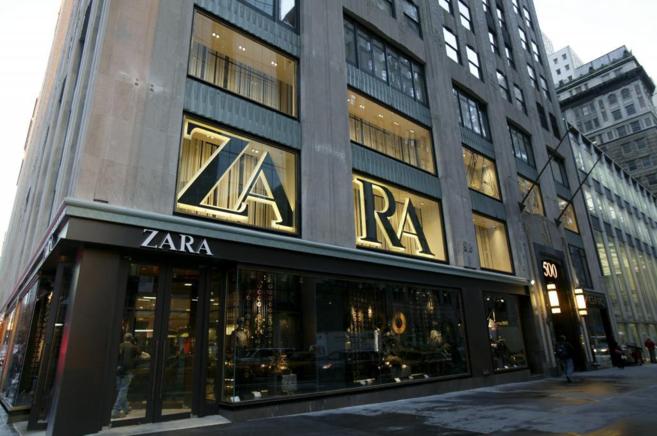Imagen  de una tienda Zara, del grupo Inditex, en Nueva York.