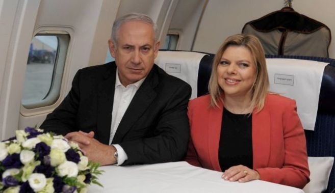 Sara y Benjamin Netanyahu.