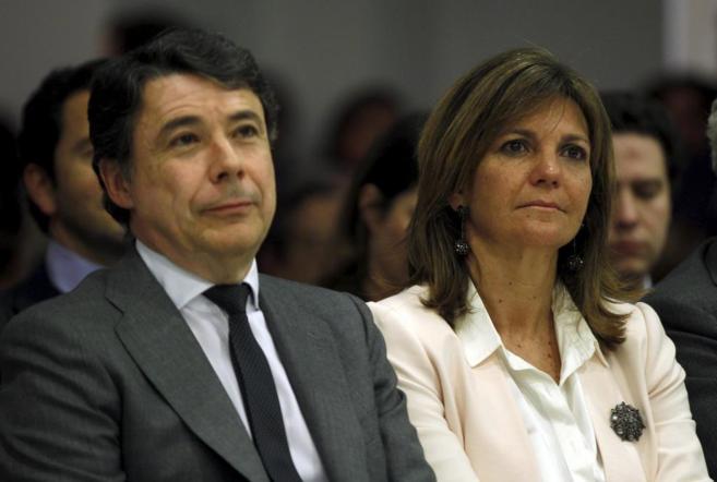 Lourdes Cavero junto a Ignacio Gonzlez.