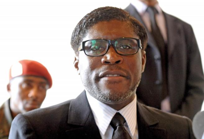 El hijo del presidente de Guinea Ecuatorial, Teodoro Obiang Nguema...