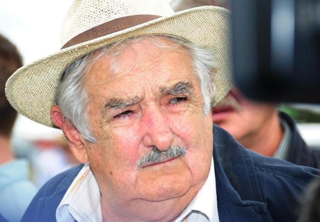 Jos Mujica, durante una visita a la Expoactiva Nacional, que se...